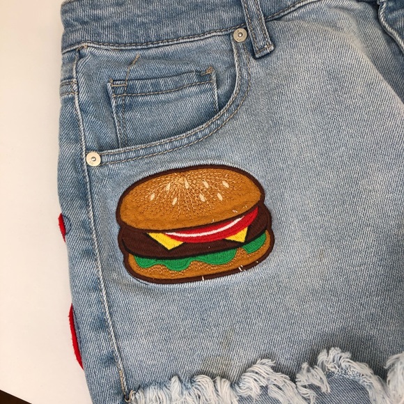 Mossimo High Rise Burger Shorts - Picture 3 of 6